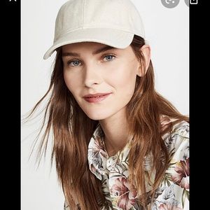 Madewell Linen Baseball Hat